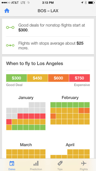 Get Precise Airfare Predictions on your iPhone image