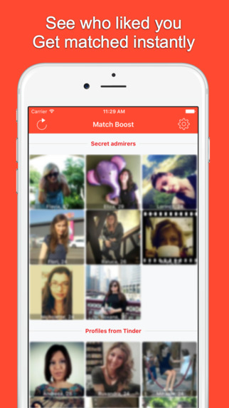 Liking Profiles Made Easier with Match Boost for Tinder image