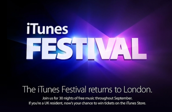 Apple updates iTunes Festival app with video streaming