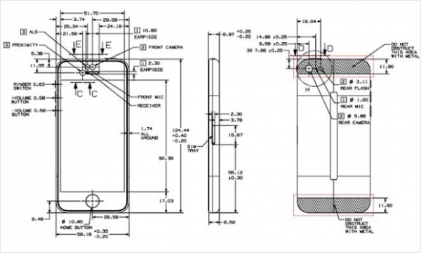 Apple posts iPhone 5S/5C schematics online