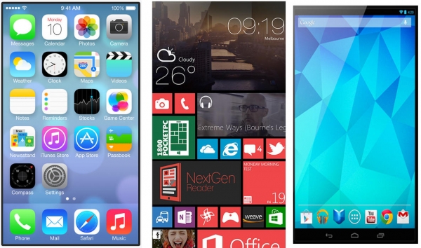 iOS 7 beats Android and Windows Phone for user experience
