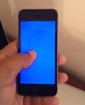 iPhone 5S having blue screens of death