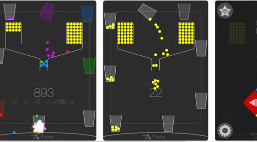 100 Balls app review: a simple game about timing and precision