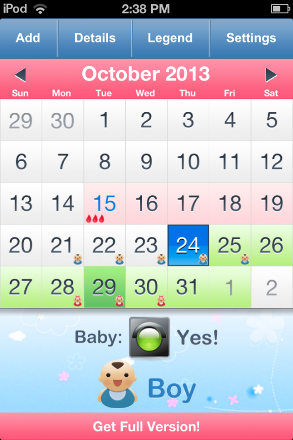 Ovulation Calendar Free app review when to conceive 2021 appPicker