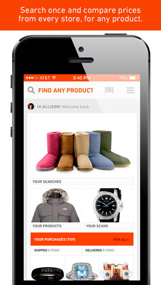 Shopping Search screenshot 1