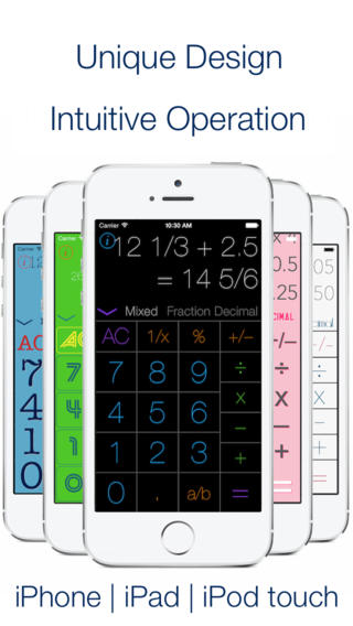  jCalc a powerful calculator featuring a display with unlimited space on the iPhone, iPad, and iPod touch screenshot 1
