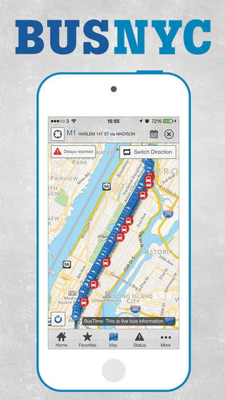 nyc mta trip planner iphone