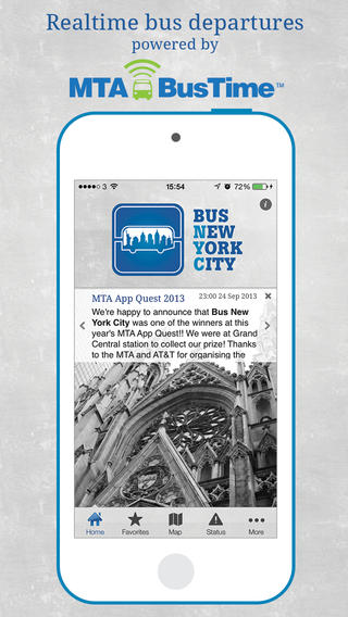 Features an Integrated MTA Journey Planner image