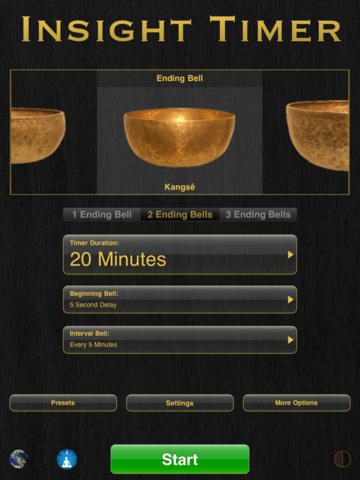 Insight Timer for iPad - Meditation Timer screenshot 1