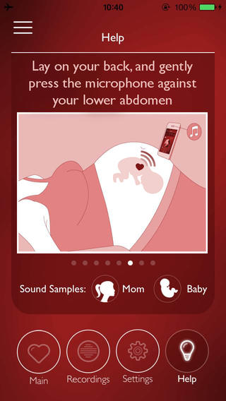 best app to hear fetal heartbeat