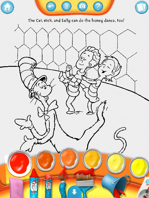 Download Dr Seuss's The Cat In The Hat Color & Create app review: a great fun app - appPicker