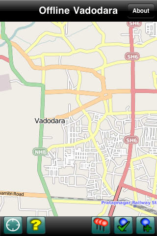 Offline Vadodara maps