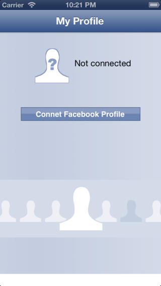 Connect your Facebook account