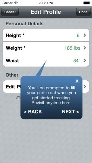 Create your own custom profile