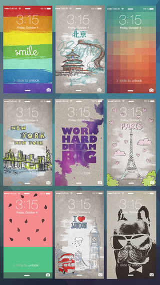 Lots of cute backgrounds