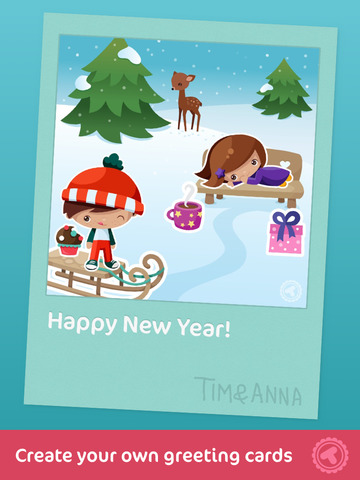 Create personalized cards to share with loved ones