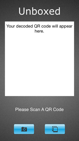 QR code scanner