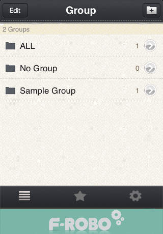 Group your notes