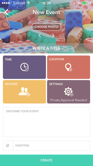 Create events within seconds