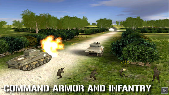 Command your troops in an intense battle