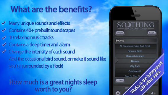 The app offers a number of benefits