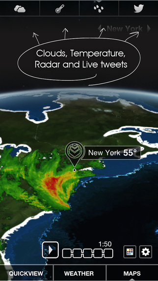 There are 3D weather radar maps