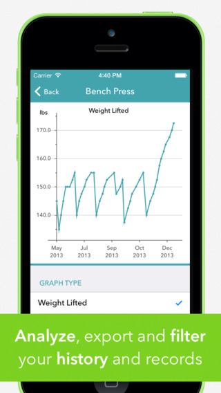 Track Your Workouts and View Your Progress image