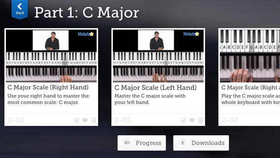 Special Features that Learn Piano HD Offers image