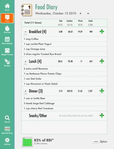 Best Features of Calorie Counter by FatSecret image