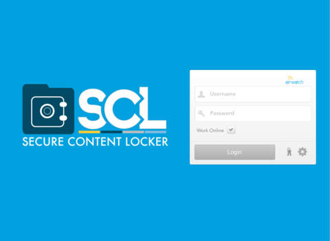 Features of AirWatch - Secure Content Locker image