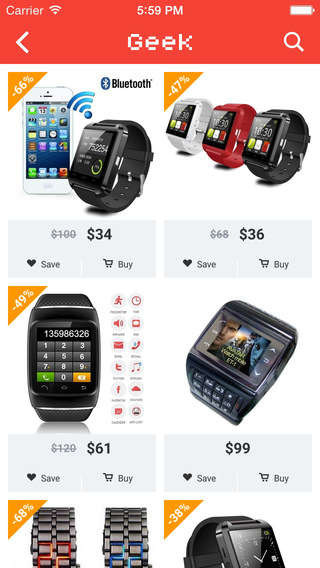 Shop Smarter with the Geek App image