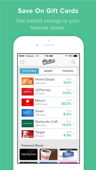 Save, Earn, and Enjoy Shopping with Raise Mobile App image