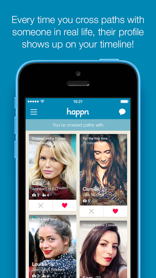 happn dating app charm