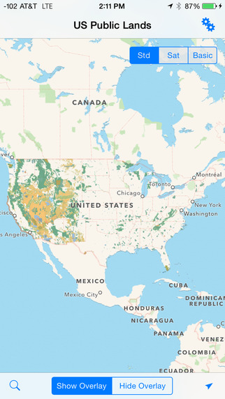 Best Features of US Public Lands App image