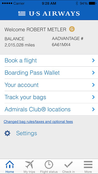 Get Accurate Details on All Your US Airways Flights image