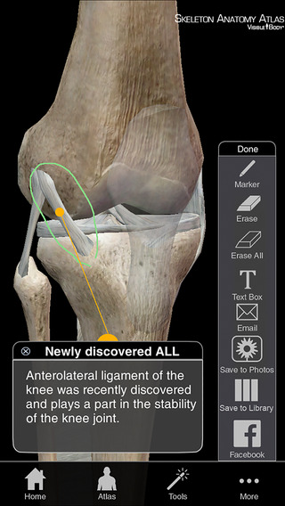 Best Features of Skeleton Anatomy Atlas iTunes Application image