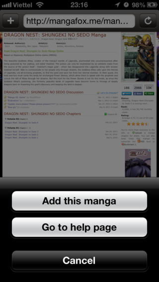 Access Thousands of Manga Comics from Your Device image