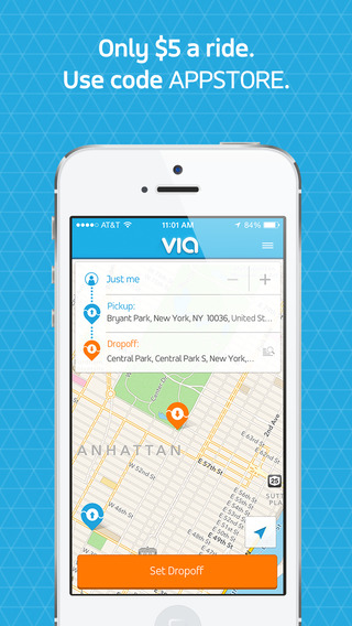 Enjoy a Luxury Ride Using the Via Ride-Share App image