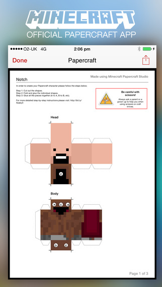Create Your Own World with Minecraft Papercraft Studio image