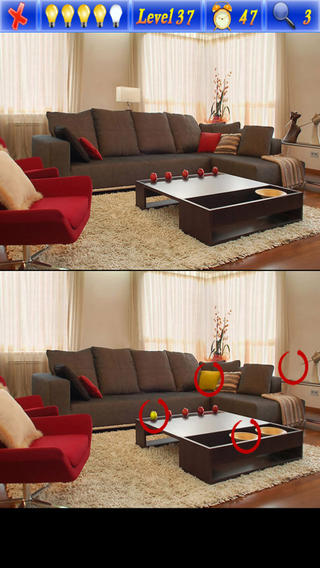 Best Features of Rooms Find the Difference image