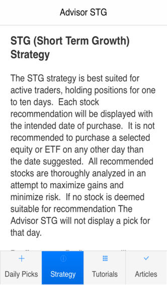 Short-Term Stock Advice image