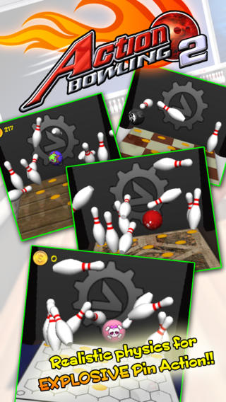 Become a Bowling Master in Action Bowling 2 image