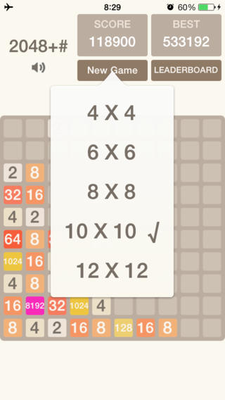 Test Your Mental Strength with 2048+# image