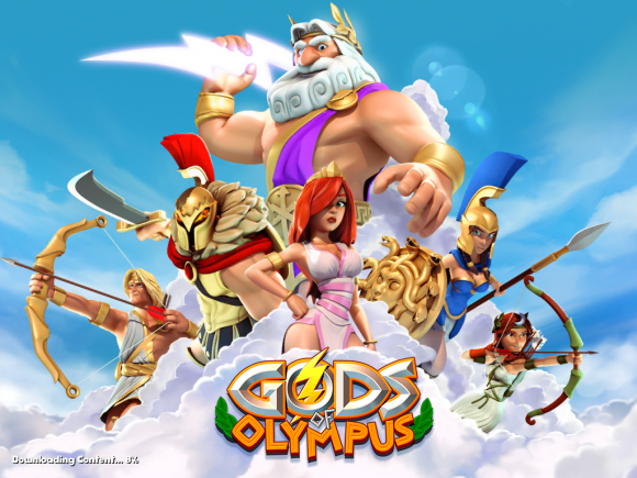 Gods of Olympus - The popular build and battle mobile strategy game