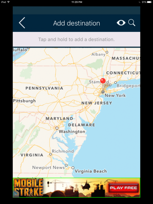 Map App To Mark Locations Visited 