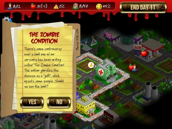 Explore, expand and kill zombies image
