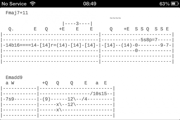 Riffr Guitar Tabs Chords And Lessons App Review Apppicker