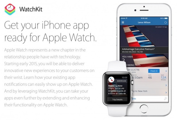 iOS 8.2 adds a non-removable Apple Watch ad 
