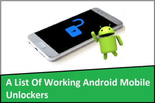Legal Android Mobile Unlockers